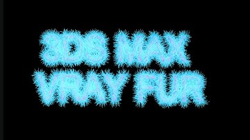 How to Make Hairs in 3ds Max and | Vray 3ds Max Vray FUR