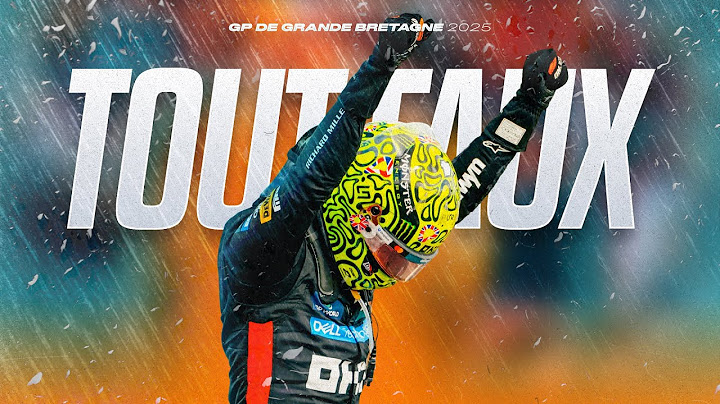 Pourquoi Piastri a TOUT FAUX - Chronique F1, GP de Grande-Bretagne 2025