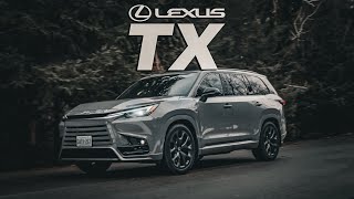 2024 Lexus TX Hybrid In-depth Review // Everything you need to Know, Driving, Tech, Fuel, Luxury