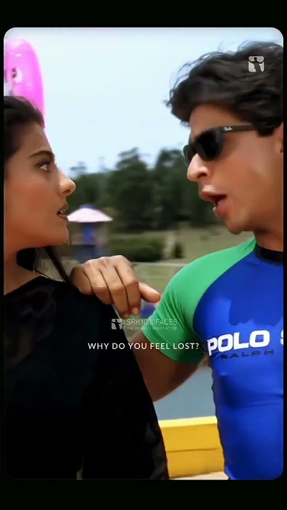 Ladki Badi Anjani Hai 🎶 Sharukh khan and Kajol 💕 Status #shorts #video
