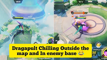 Dragapult Can Go Inside Enemy Base & Outside The Map 😂
