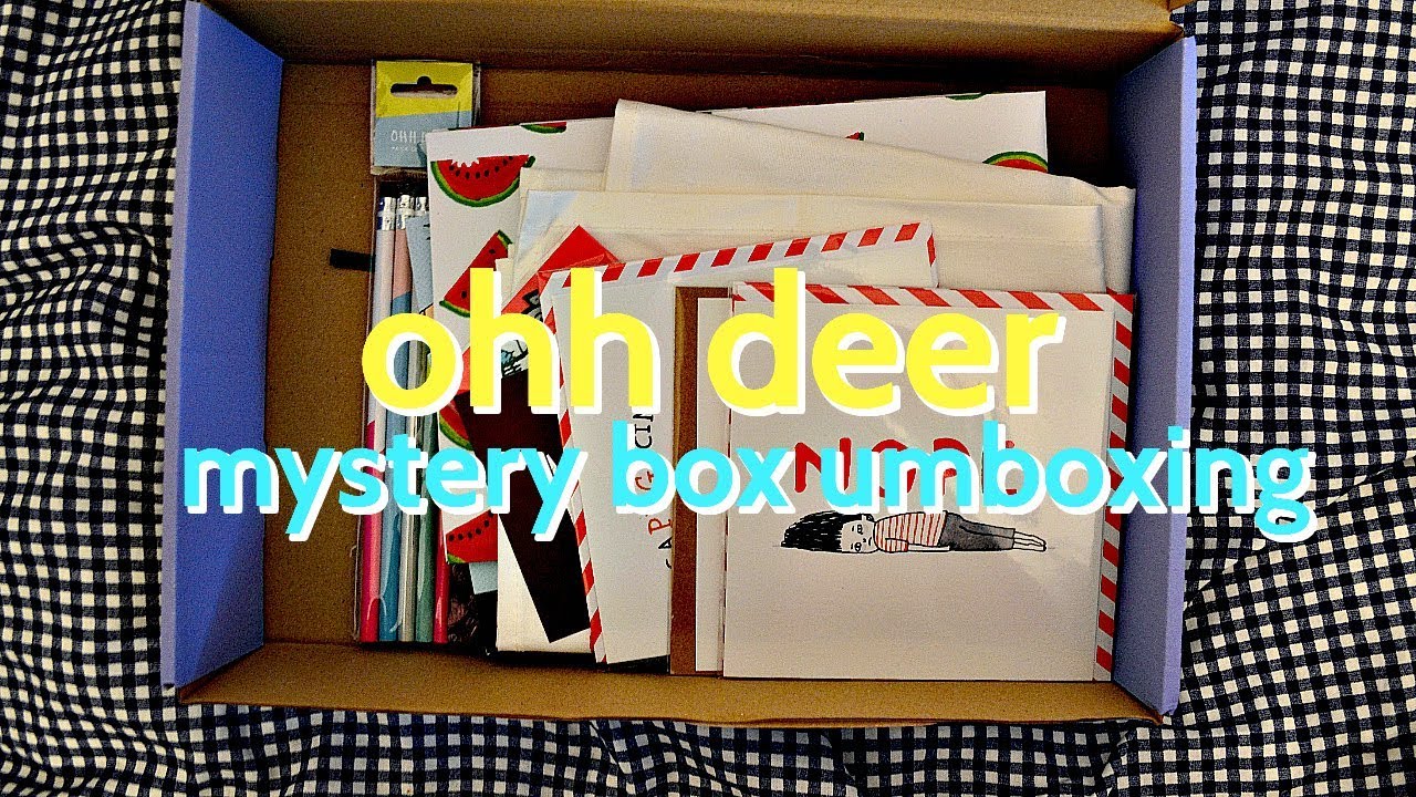 Ohh Deer / Mystery box umboxing | La Ames