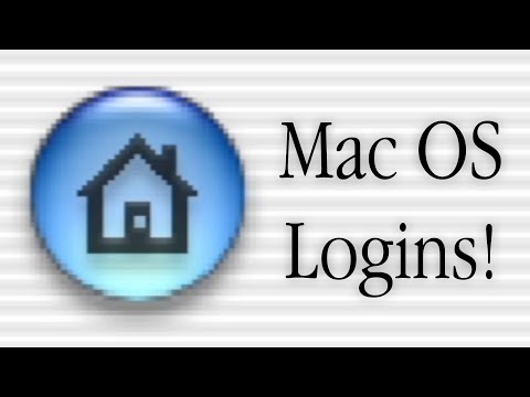 macOS Login Screen Evolution!