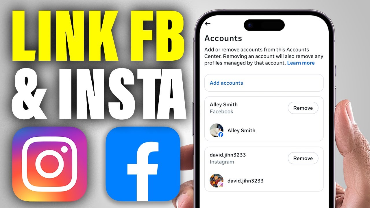 Как связать профиль Facebook и Instagram