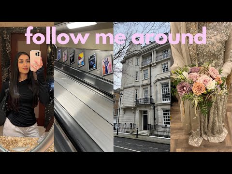 Week in my life 🎧💍 day trip to London, weddings & events