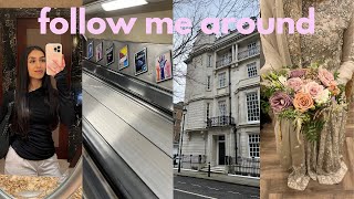 Week in my life 🎧💍 day trip to London, weddings &amp; events