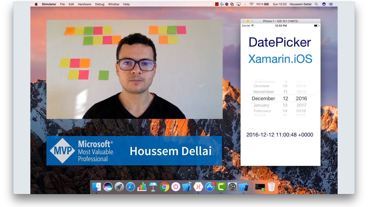 Xamarin iOS UIDatePicker YouTube