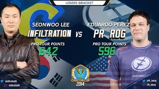 Usfiv Infiltration Vs Eg Pr Balrog - Capcom Cup 2014 - Losers Semis