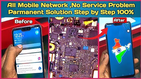 All Mobile Network Problem , No Service Problam Solved // Network Section / Vivo V9 No Service