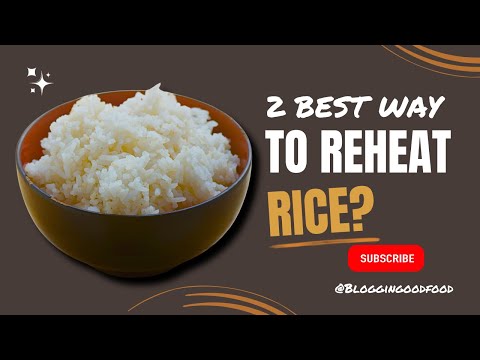 How Long Should I Reheat Rice In Microwave