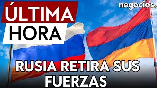 ÚLTIMA HORA | Rusia acuerda retirar sus fuerzas de algunas regiones de Armenia