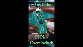 Nanosecond Pulses On The Raspberry Pi Pico #shorts