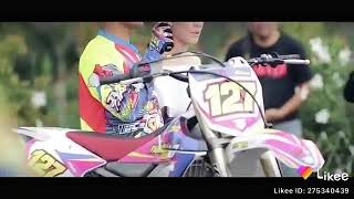 Nikahan anak motor trail