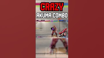This Akuma Combo Is TOO COOL  #streetfighter6  #sf6 #akuma