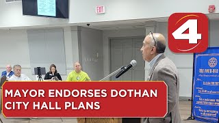 Mayor endorses Dothan city hall plans