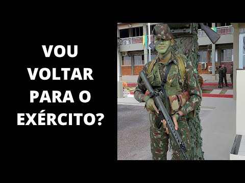 Posso/quero voltar para o Exército após ter pedido demissão do serviço ativo?