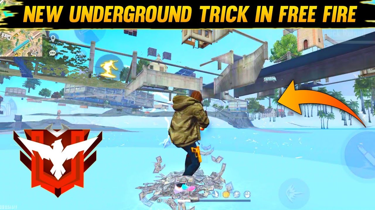New Underground Trick In Free Fire | Free Fire Bug | Free Fire Tricks🤯