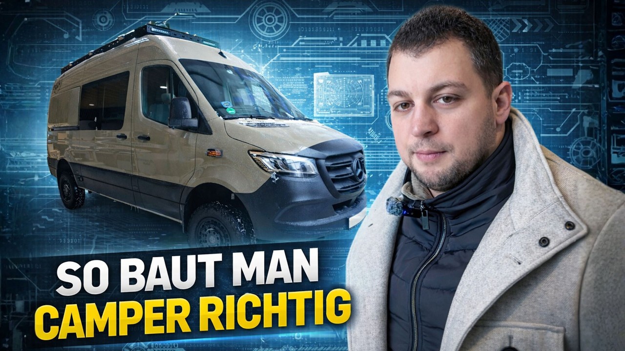 WOHNMOBIL KASTENWAGEN CAMPERVAN 2026 Monstervan 3,5t Sprinter 4x4