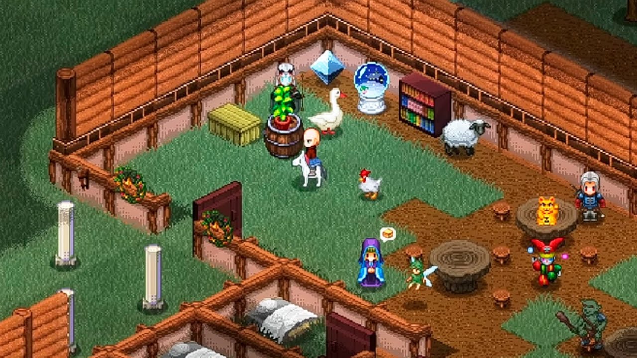 Таверна для туристов и наведение порядка - Elin 