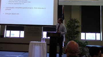 NEH Citizenship Under Siege Open Forum - Prof Michael Moode explains deliberative dialogue