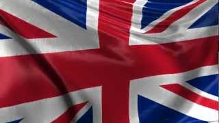 Union Jack Flag Video Loop