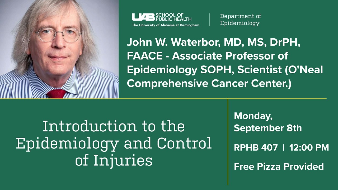 Introduction to the Epidemiology and Control of Injuries