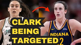 Caitlin Clark Takes Cheap Shot From Breanna Stewart Before Scoring 22 Points