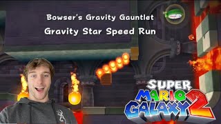 Gravity Star Speed Run - Super Mario Galaxy 2