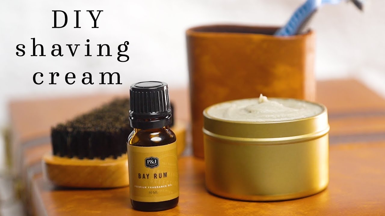 How to Make Shaving Cream at Home Easy - YouTube