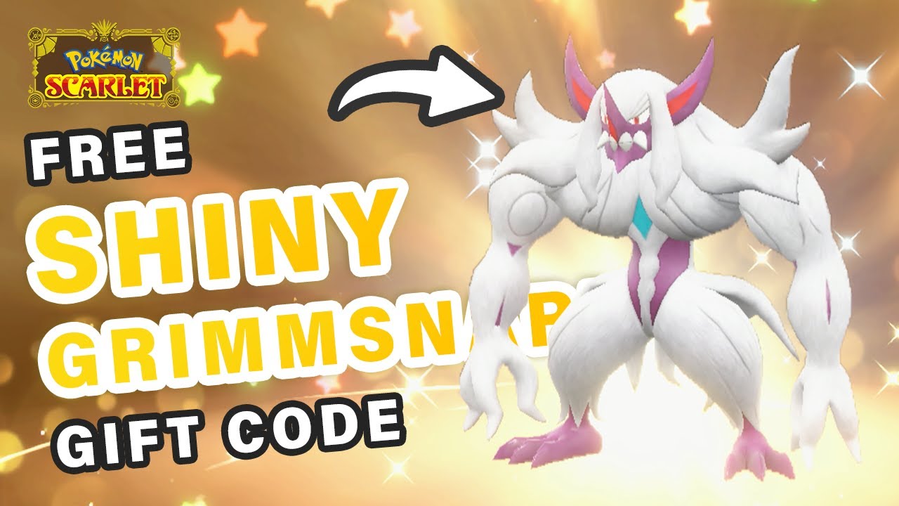 How to get secret Shiny Grimmsnarl code for Pokemon Scarlet