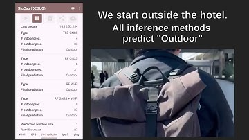 MILCOM 2025 Demo: Smartphone-Based Indoor/Outdoor Inference — A SigCap Approach