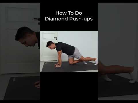 How To Do Diamond Push-Ups | Correct Form
