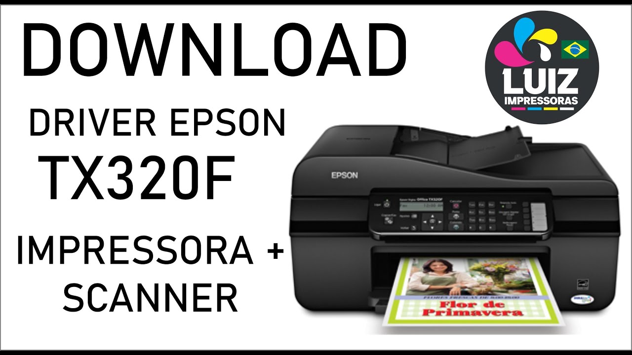 Como baixar e instalar o driver Epson tx320f / Download driver