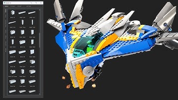 BrickIt - Lego Creation Script for Maya - Trailer