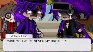 If William Afton and His Brother Vincent/Glitchtrap Had An Argument//FNAF//My AU// Dramatic