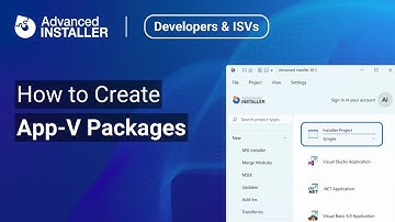 How To Create App-V Packages