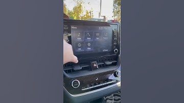 HOW TO CHANGE THE TIME IN TOYOTA CAR | Daylight Savings  #toyota #corolla #shorts