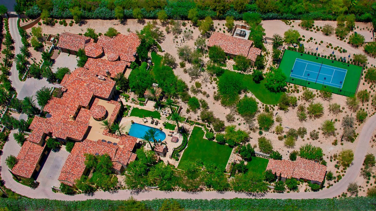 Amazing Mediterranean Style Mega Mansion in Arizona YouTube