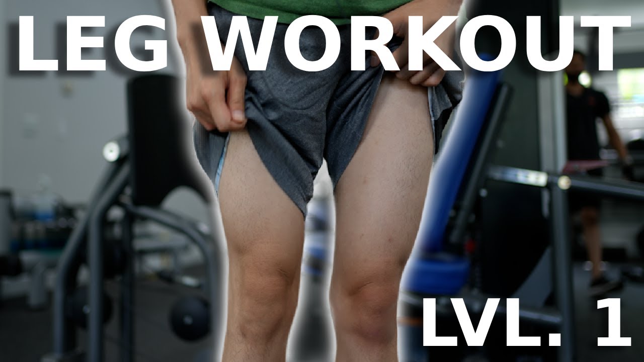 LEG DAY As A BEGINNER Join Me! | Day 7 - YouTube