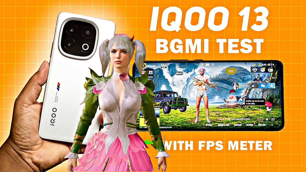 IQOO 13 5G BGMI 120 FPS LIVE TEST FULL GAMEPLAY | 😂 