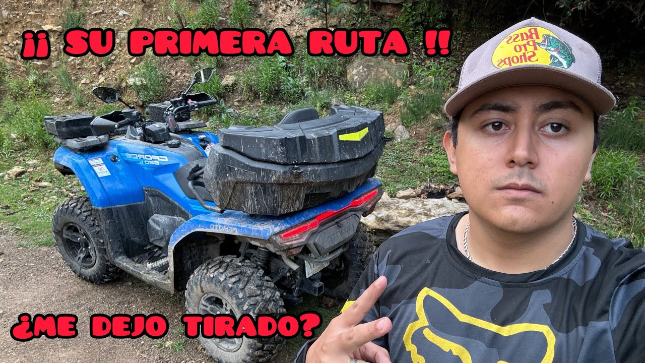 Primera ruta en la cuatrimoto | CF MOTO 520L