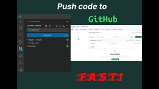 Push Code to GitHub Using VSCode Source Control (Fast & Easy Tutorial)