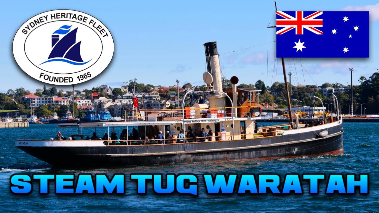 Steam Tug 'Waratah' Sydney Heritage Fleet Sydney Harbour Cruise