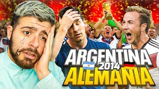 ARGENTINO REACCIONA A LA FINAL DEL MUNDIAL 2014 VS ALEMANIA. ¿NOS ROBARON LA COPA? ¿SIGUE DOLIENDO?