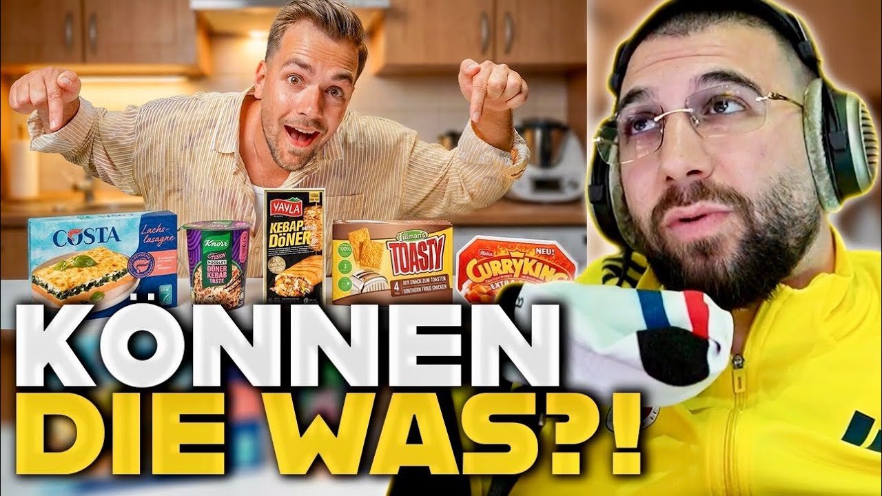 DIE VERRÜCKTESTEN FERTIGPRODUKTE 😨😍 || MertAbiReacts 