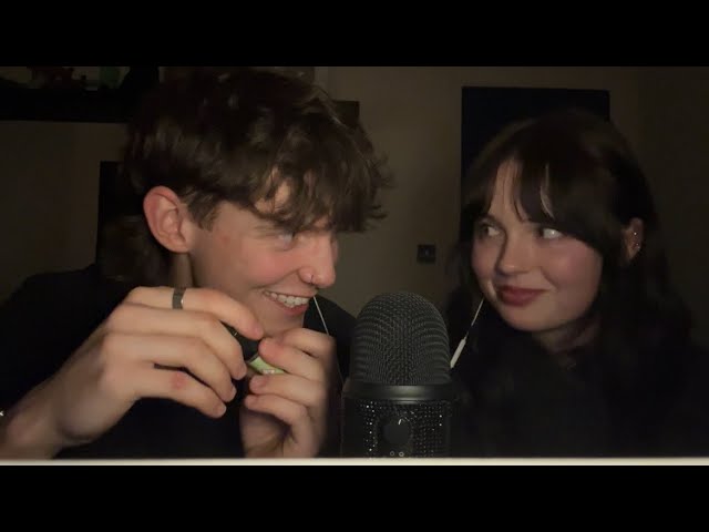 REAL LIFE SUBSCRIBER DOES ASMR FOR THE FIRST TIME ( he’s really good!!)