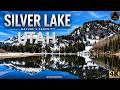 Silver Lake in May 🌲❄️ | Snow, Water & Mountain Beauty | Big Cottonwood Canyon, Utah | 4K Video