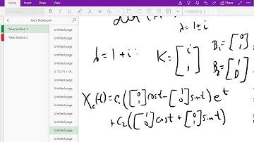 variation of parameters system