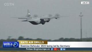 NATO begins its largest-ever air exercise as a show of strength in the sky