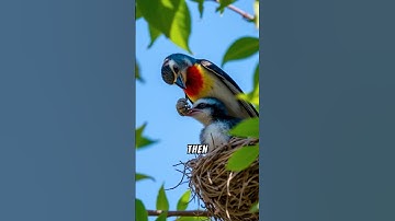 Cuckoo Bird: Nature’s Greatest Trickster! 🐦😨 #cuckoo #birds